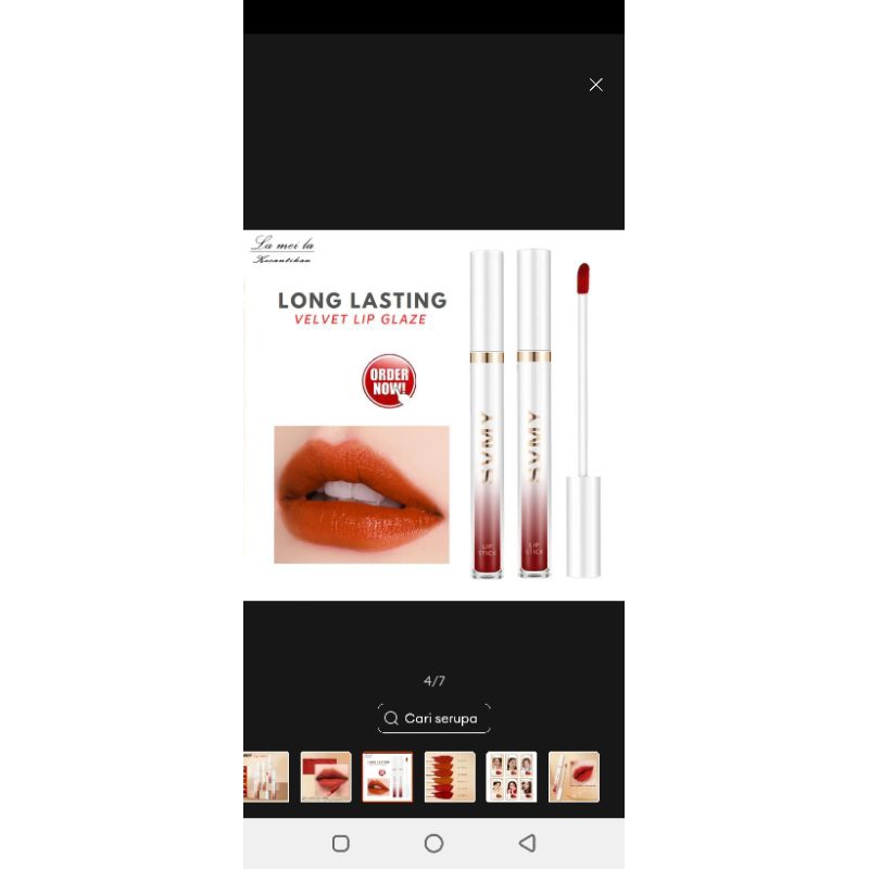 lipstik lameila matte
