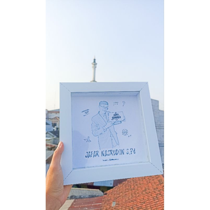 KADO DESAIN SKETSA WISUDA /  PERNIKAHAN / ULANG TAHUN / FOTO KELUARGA
