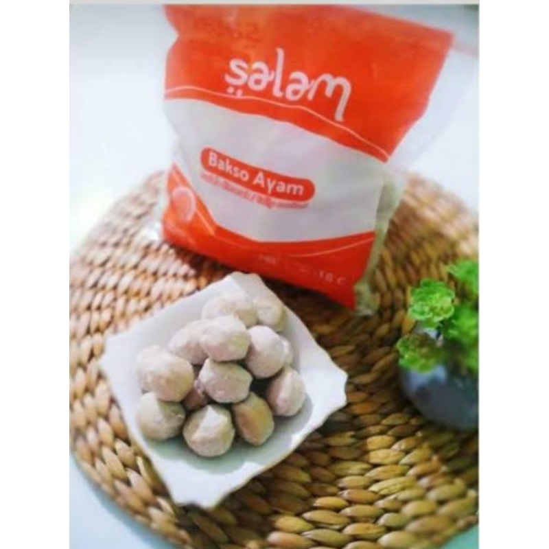 

Bakso ayam salam, salam pentol bakso