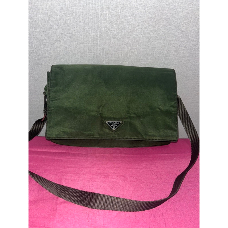 Prada NYLON BAG VINTAGE ARMY ORIGINAL