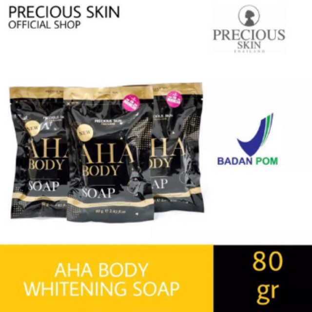 AHA Body Booster Whitening 5x Soap Thailand