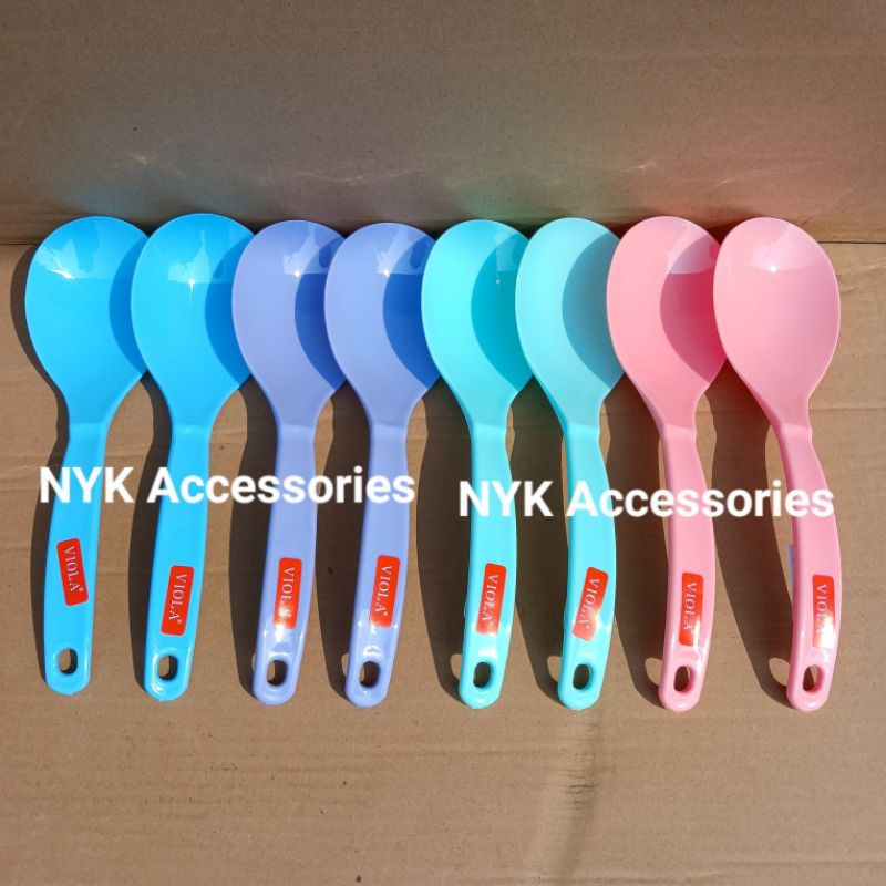 NYK Centong plastik viola/Centong nasi/Centong es/Centong sayur