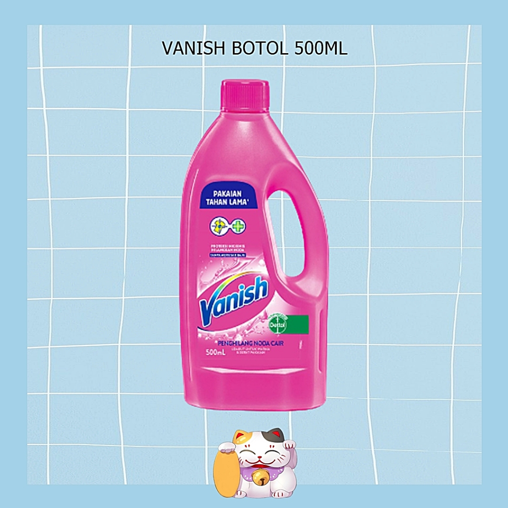 Vanish Cair Penghilang Noda BOTOL 500ml / Vanish Cair Pink