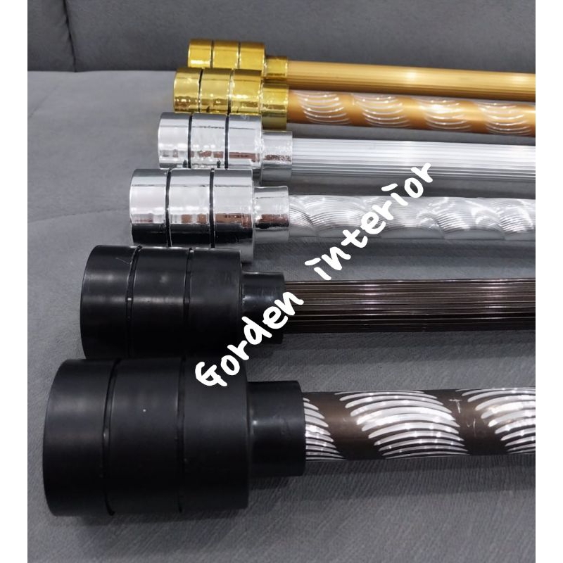BESI/BATANG GORDEN TUTUP MINIMALIS |ROLLET GORDEN |TIANG GORDEN |RELL GORDEN
