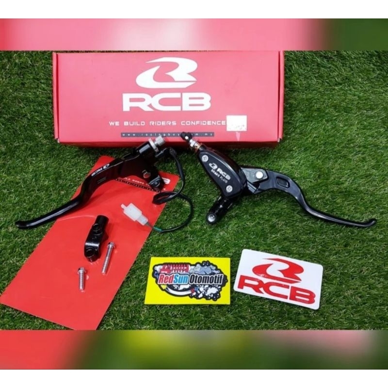 Master rem Brake Pump kanan RCB Original E2 E3 Kotak Oval 14 12,7  mm Ori import Aerox sonic vario 1