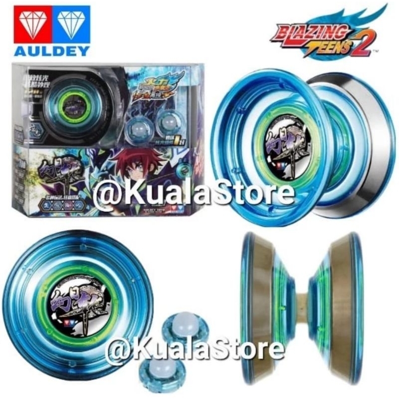 YOYO AULDEY ORIGINAL BLAZING TEENS ANTHELION LED LAMPU METAL CONTEST UNRESPONSIVE YOYO PROFESIONAL Y