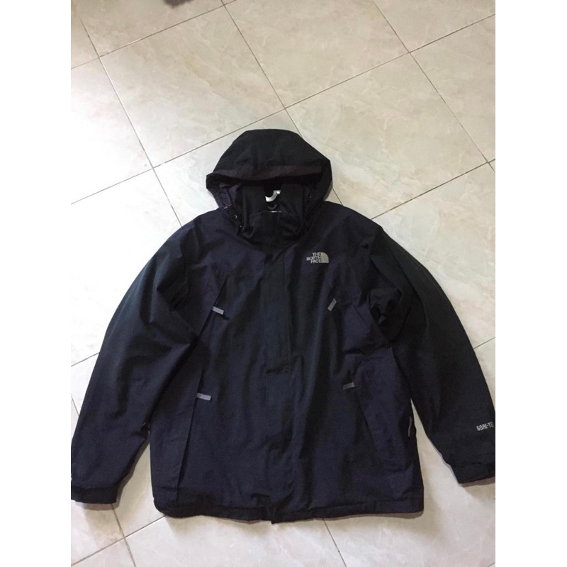 Tnf goretex gorpcore not mp3 hyvent side pocket saku samping