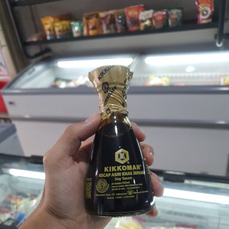 

Kikkoman Soy Sauce (Kecap Asin Khas Jepang) 150ml