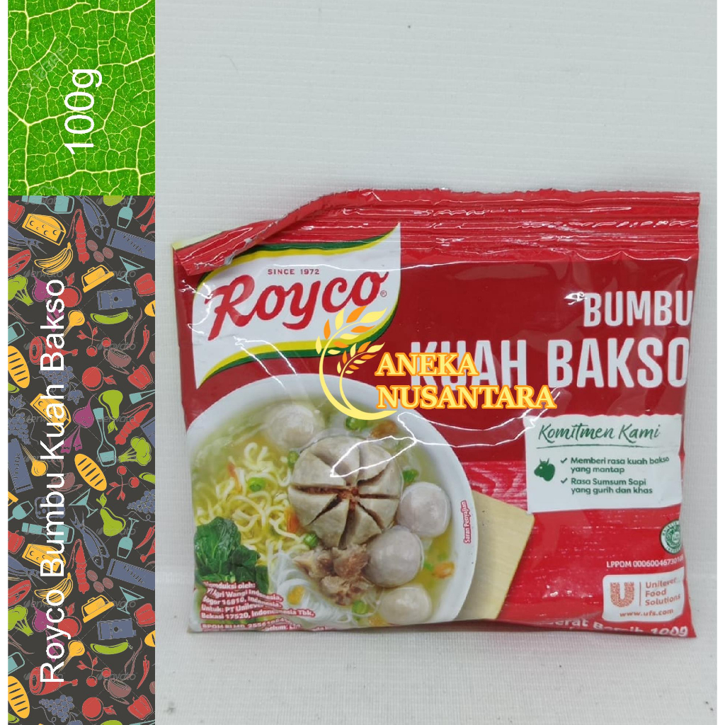 

Royco Bumbu Kuah Bakso 100 gr Bumbu Kuah Bakso Instan Rasa Sumsum Sapi 100g