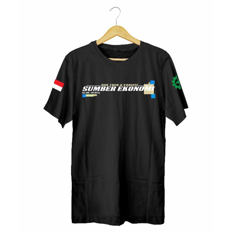 Kaos Truk Sumber Ekonomi Malang Bak Truck Tshirt Driver Mbois
