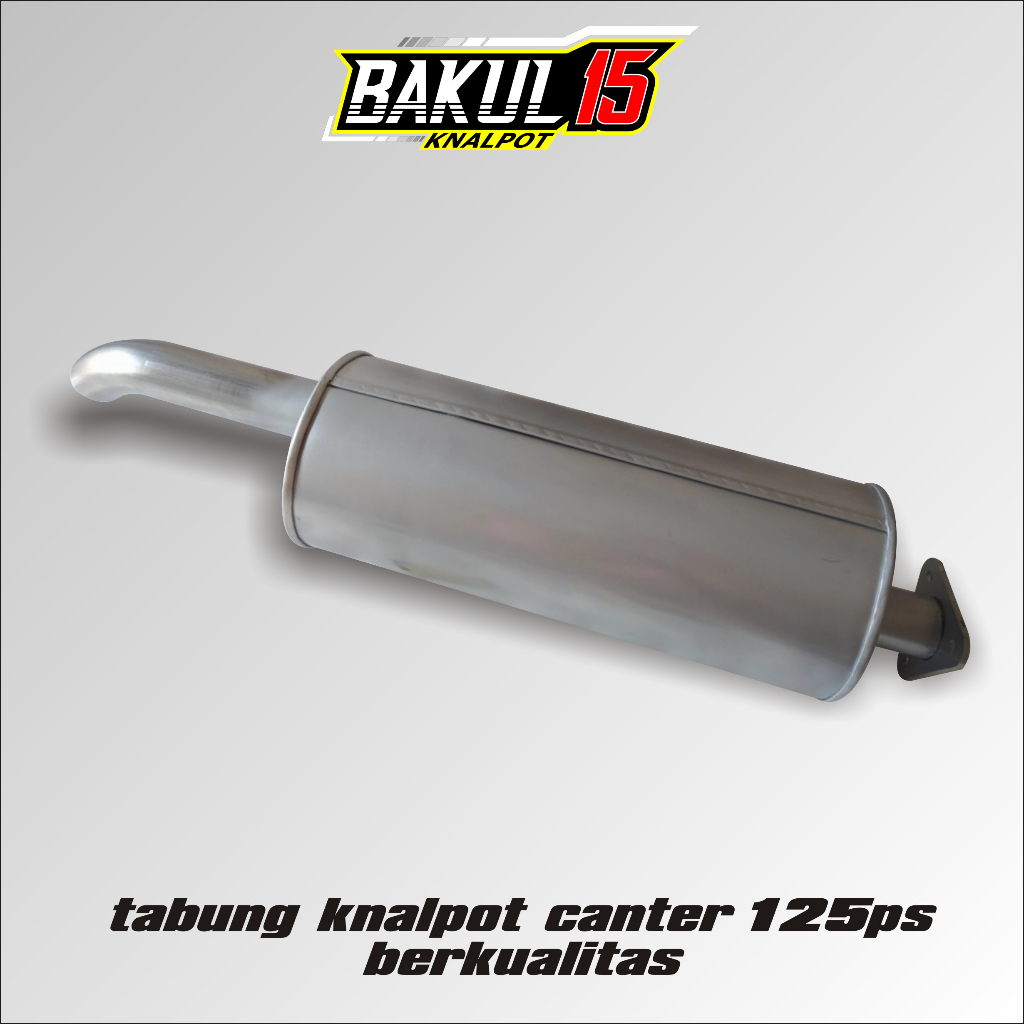 tabung knalpot canter 125ps berkualitas