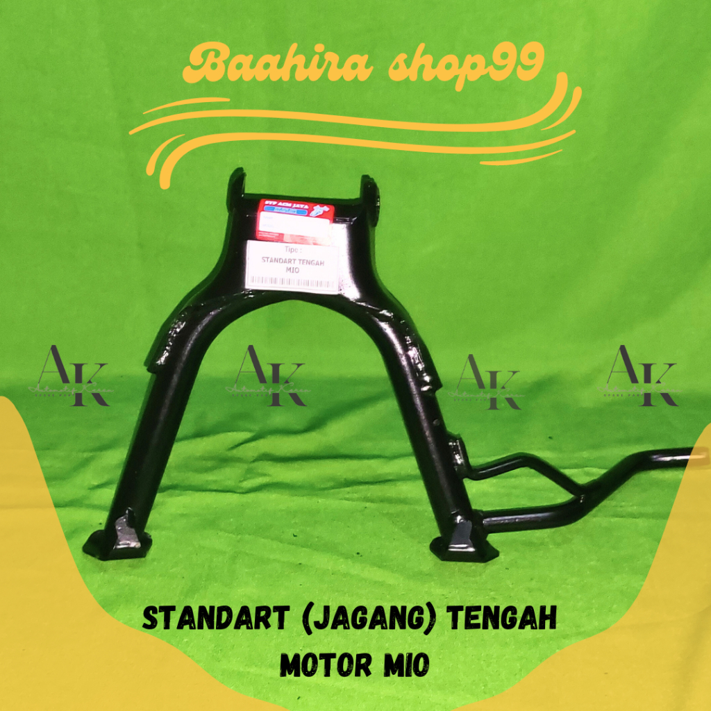 STANDAR TENGAH/JAGANG TENGAH  MOTOR MIO SMILE / SPORTY  HITAM