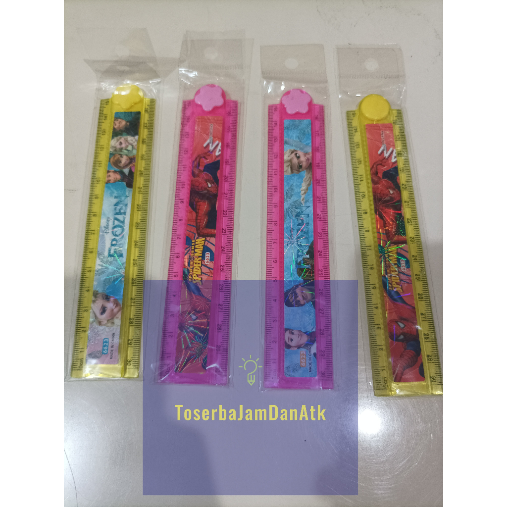 

Penggaris Lipat / Satuan Penggaris 30cm / Penggaris Lipat Plastik Murah