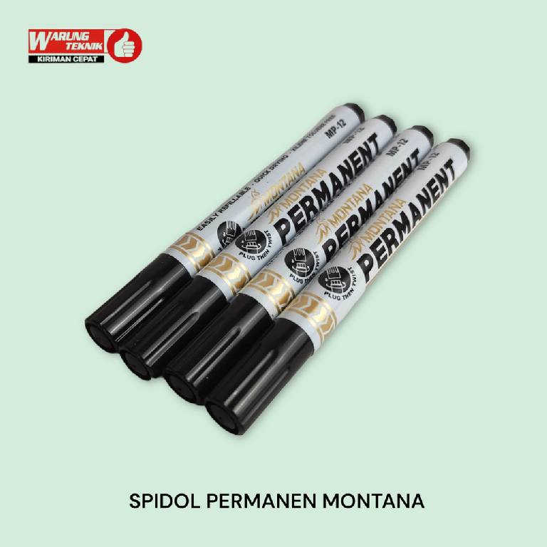 

SPIDOL PERMANEN MONTANA <MP-12> HARGA UNTUK 1 PCS