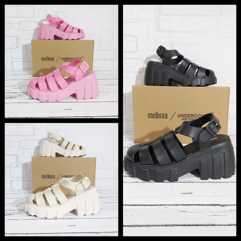 SEPATU SANDAL MELISSA MEGAN AD PLATFORM / SANDAL MELISSA MEGAN WEDGES
