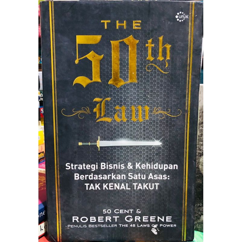 buku motivasi. Robert Greene. The 50 Th Law.