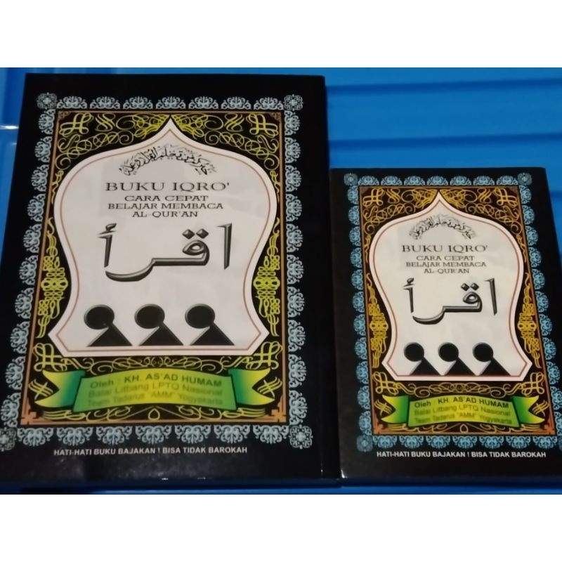 

Buku iqro besar, kecil jilid 1-6