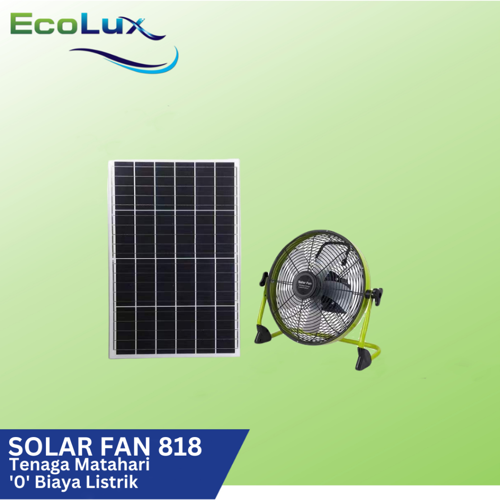 SOLAR FAN 12IN DAN 14IN /  TENAGA SURYA / DAPAT 2 MACAM KAKI / KIPAS ANGIN LANTAI TENAGA MATAHARI