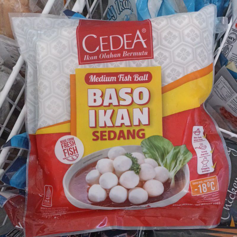 

cedea bakso ikan 500gr - bakso ikan - bakso