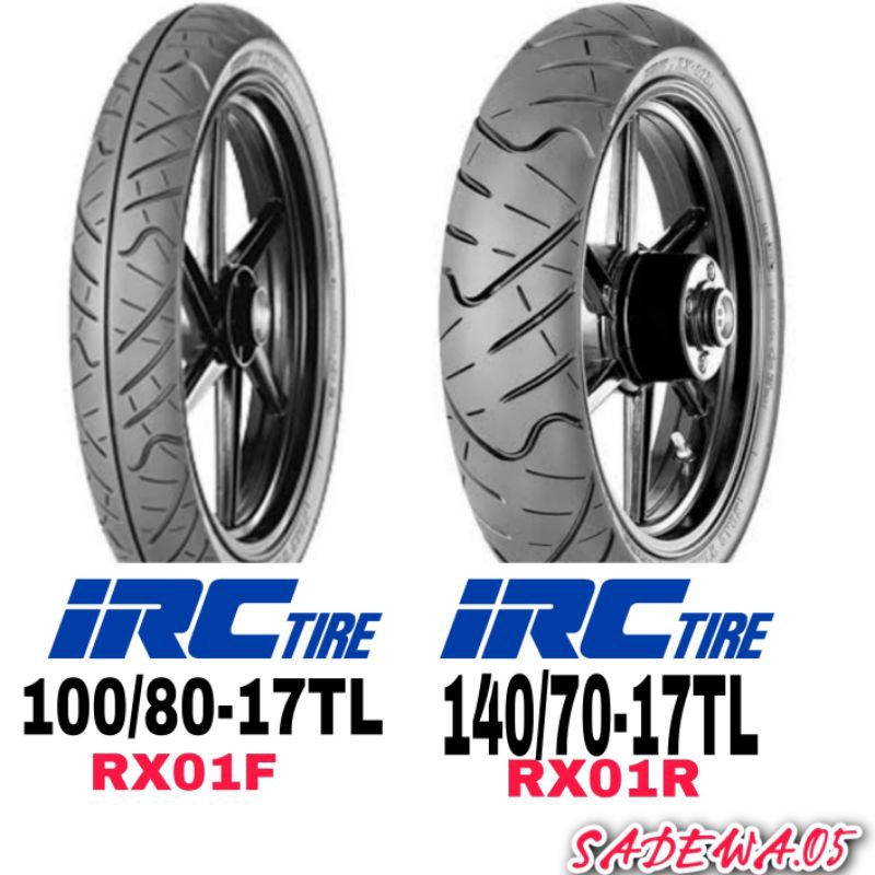 BAN IRC DEPAN BELAKANG R15, CBR250, NINJA 250