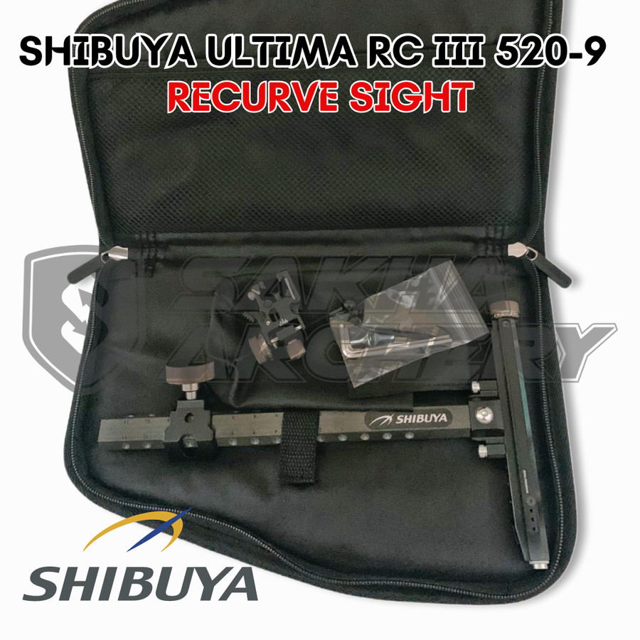 Shibuya Ultima RC III 520 Recurve Sight | Visir Fisir Shibuya Recurve