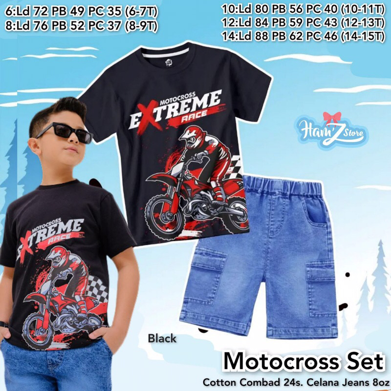 SET ANAK MOTOCROSS