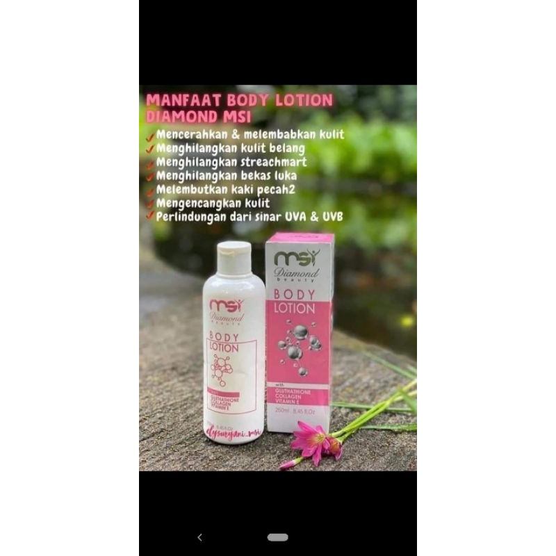 BODY LOTION MSi ORI