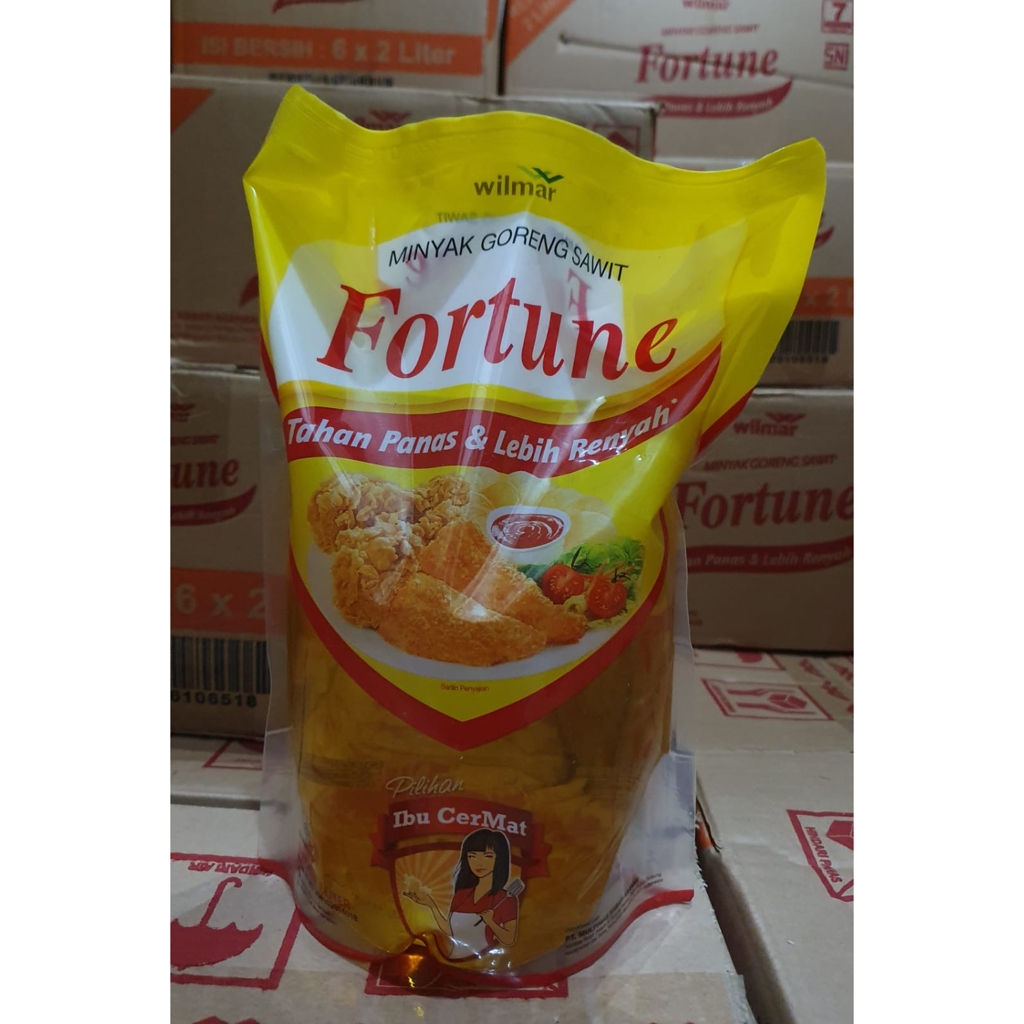 

MINYAK GORENG FORTUNE POUCH REFILL 2L 2 LITER