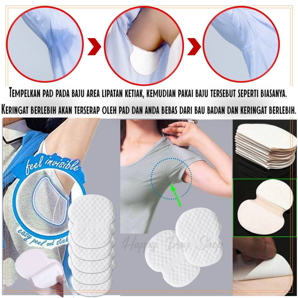 Alas Keringat Ketiak / PAD KETIAK / Bantalan Ketiak Anti Basah