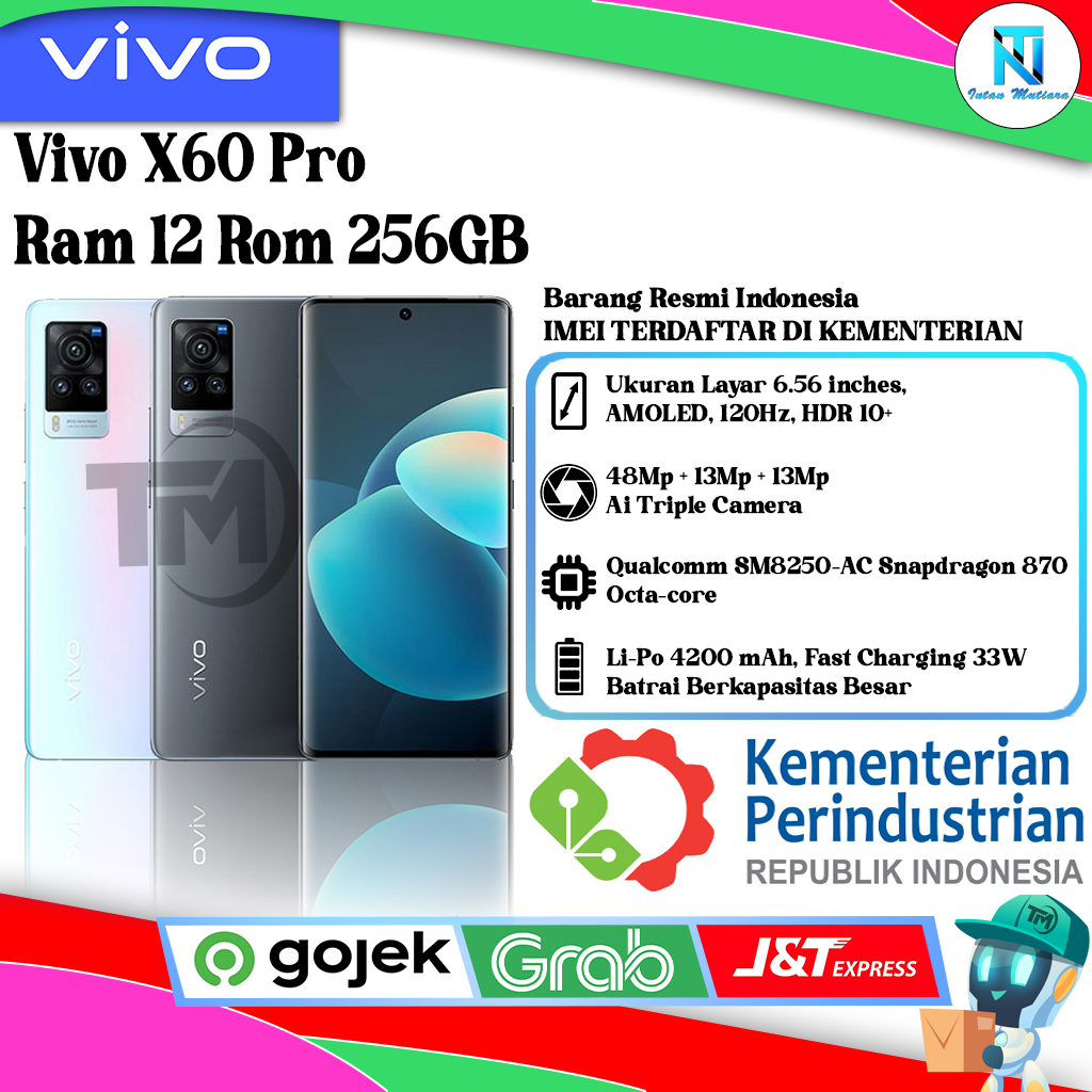 Vivo X60 Pro Ram 12 Rom 256GB
