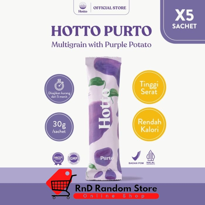

Hotto Purto Multigrain with Purple Potato 5 Sachet