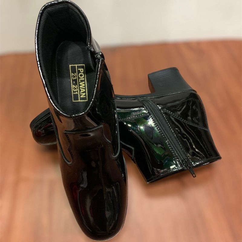 Sepatu pdh cewek ASLI jatah polwan TERBARU