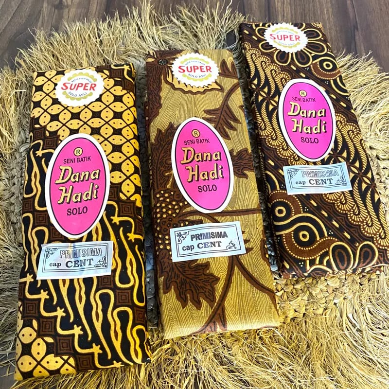KAIN BATIK DANA HADI SOLO CAP CENT KAIN PANJANG SAMPING