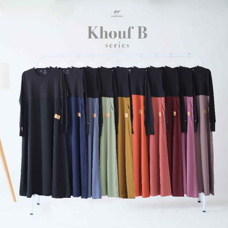 Gamis Dhikr&Sabr Khouf series - Gamis Safar - Gamis Kaos Kombinasi
