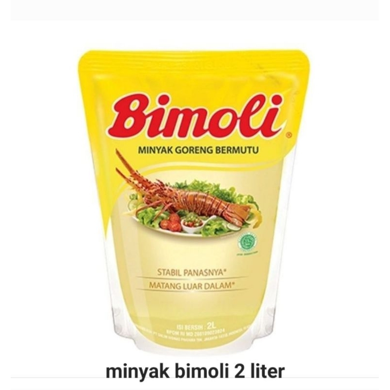 

bimoli minyak goreng 2 liter