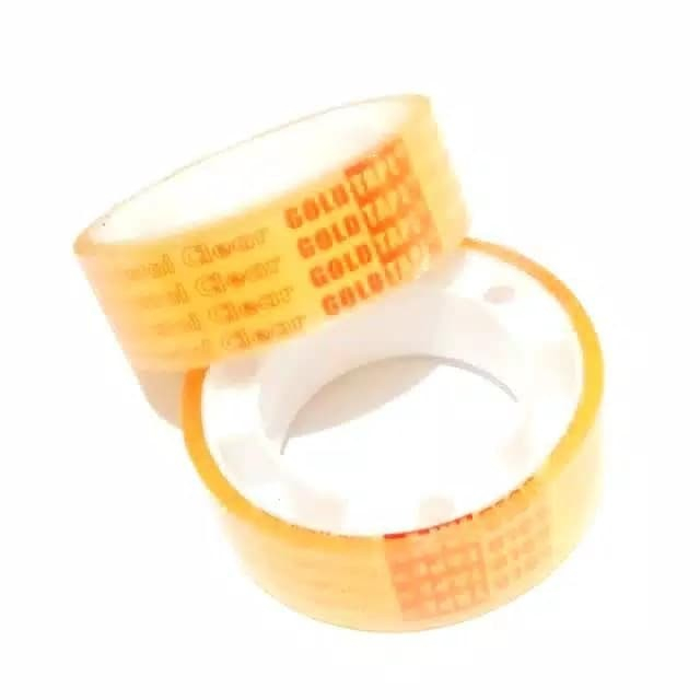 

1 pc Selotip Plester Gold Tape bening kecil