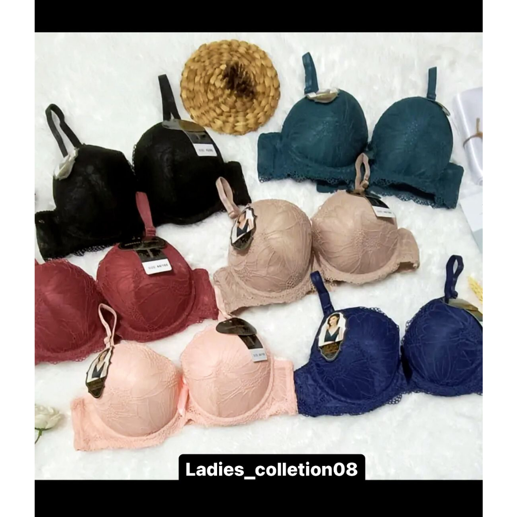 Bra push up kawat bra busa tebal Tali Bisa Di Lepas bra brukat Bra import BRA BH kawat busa tebal
