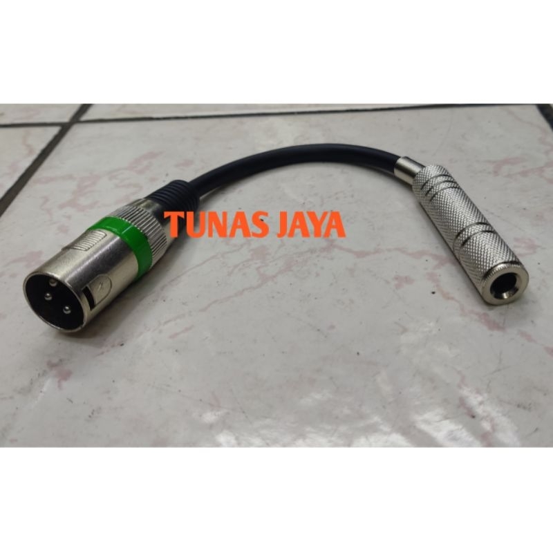 KABEL AKAI CEWEK KE XLR COWOK KABEL SAMBUNGAN MIC KE CANON  COWOK KABEL SAMBUNGAN AKAI KE XLR