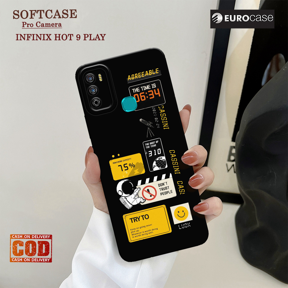 Casing Hp Infinix Hot 9 Play - Fashion Case Nasa - Soft Case Hp Infinix Hot 9 Play Terbaru - Kesing 