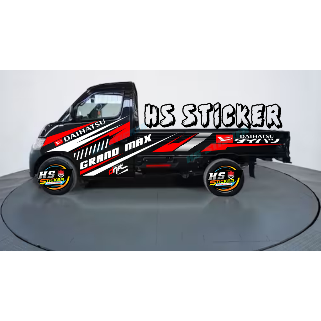 stiker mobil pick up granmax stiker mobil pick up grand max new