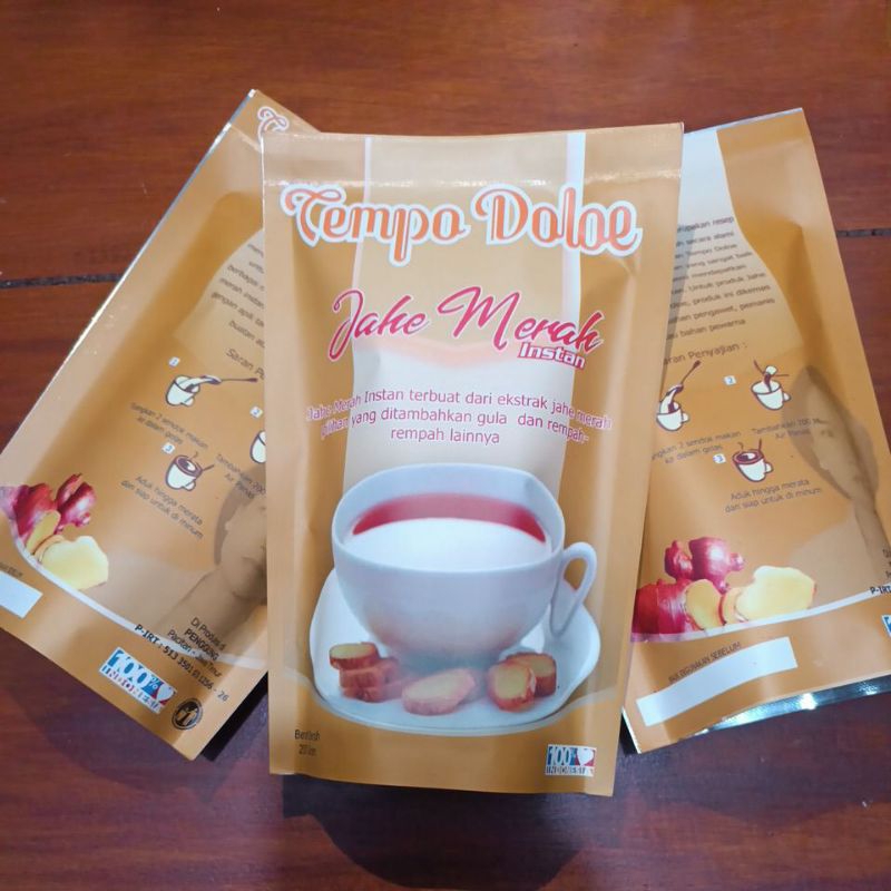 

Tempi Doloe Jahe Merah Instan