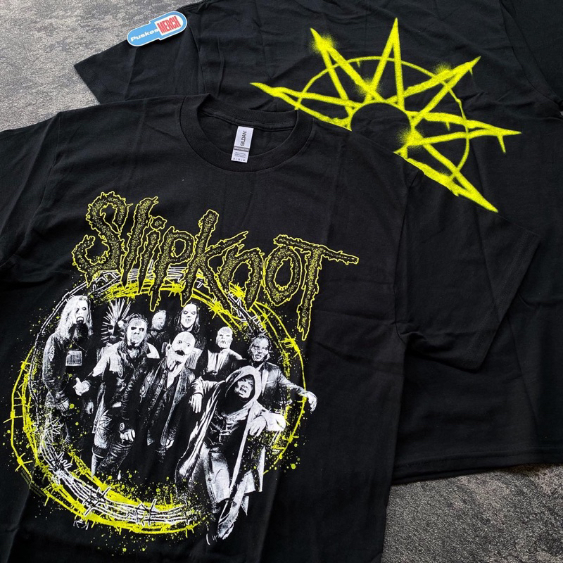 KAOS BAND OFFICIAL SLIPKNOT - GROUP SPRAYED