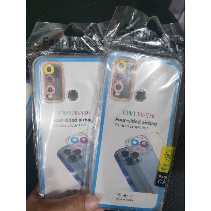 CASE CLEAR VIVO Y30/Y50/Y30i CASE BENING+PELINDUNG KAMERA PREMIUM ACP