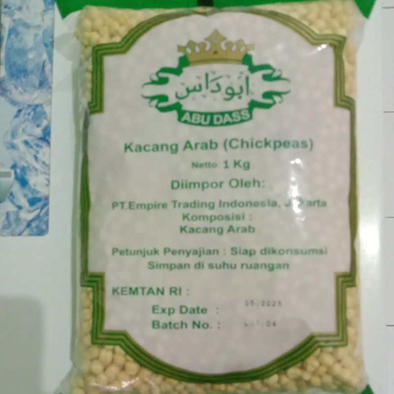 

Kacang Arab 1 kg