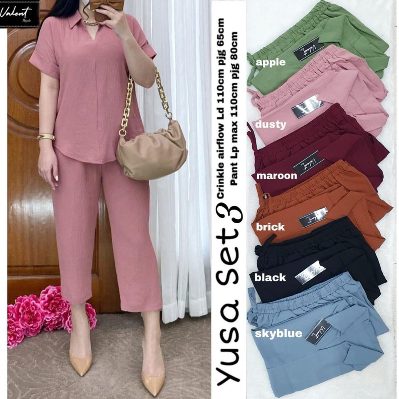 READY ONE SET YUSA CRINKLE AIRFLOW ALLSIZE