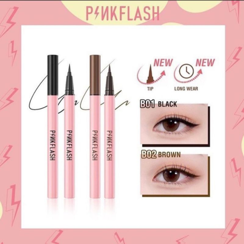 PINKFLASH EYELINER WATERPROOF ORIGINAL / EYELINER PINKFLASH