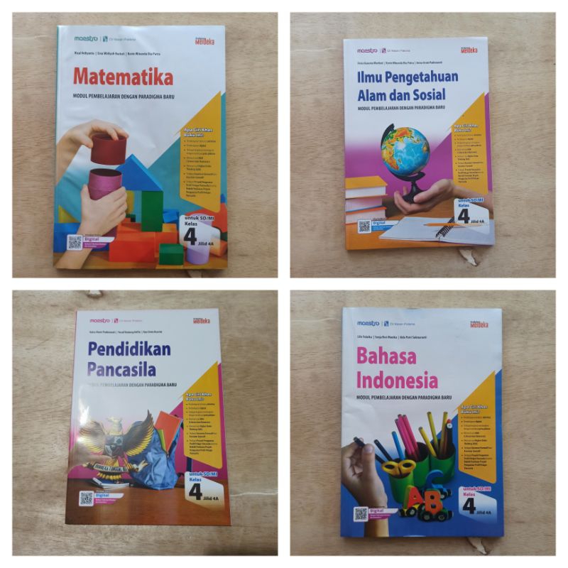 Buku Soal  ( LKS  ) kelas 4 kurikulum merdeka semester 1,Penerbit Maestro + Kunci jawaban