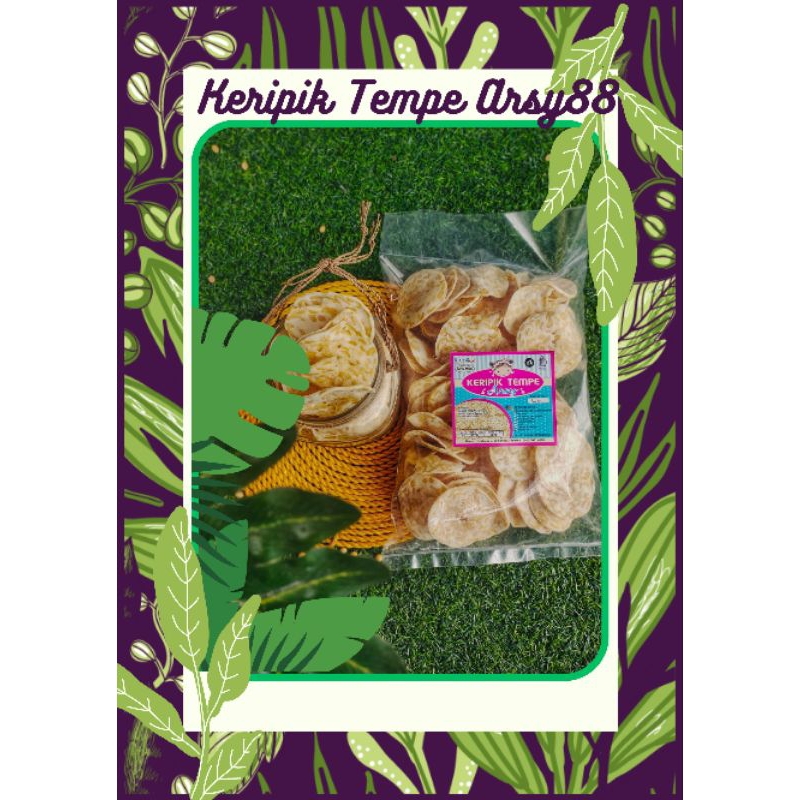 

[BEST SELLER] KERIPIK TEMPE ARSY88 AROMA DAUN JERUK RENYAH DAN GURIH 250 GRAM