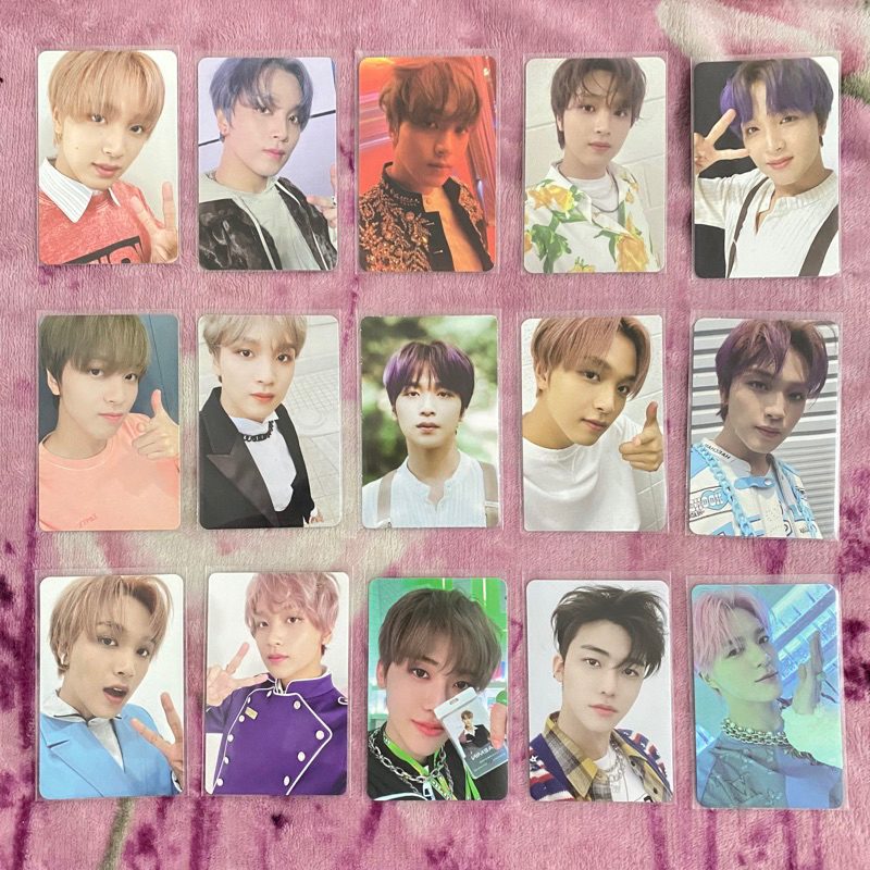 aab pc photocard nct dream nct 127 haechan jeno jaemin glimo we boom hotsa dad universe favorite kih