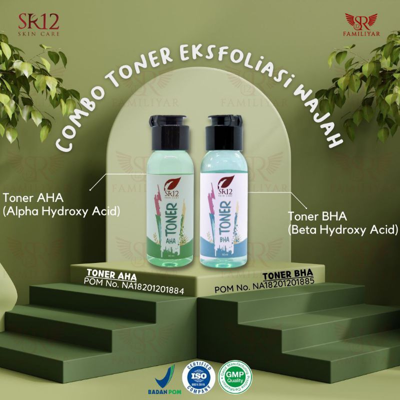 TONER AHA/BHA SR12/Ekfoliasi